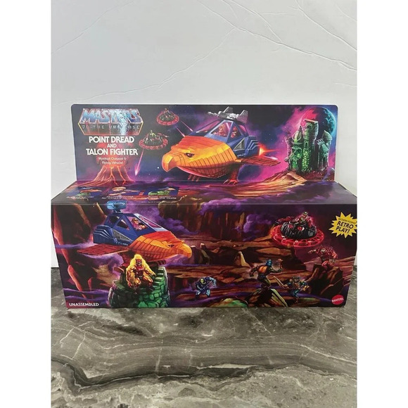 Masters Of The Universe Origins Talon Fighter W/Point‎ Dread Vehicle Play… - Picture 1 of 2
